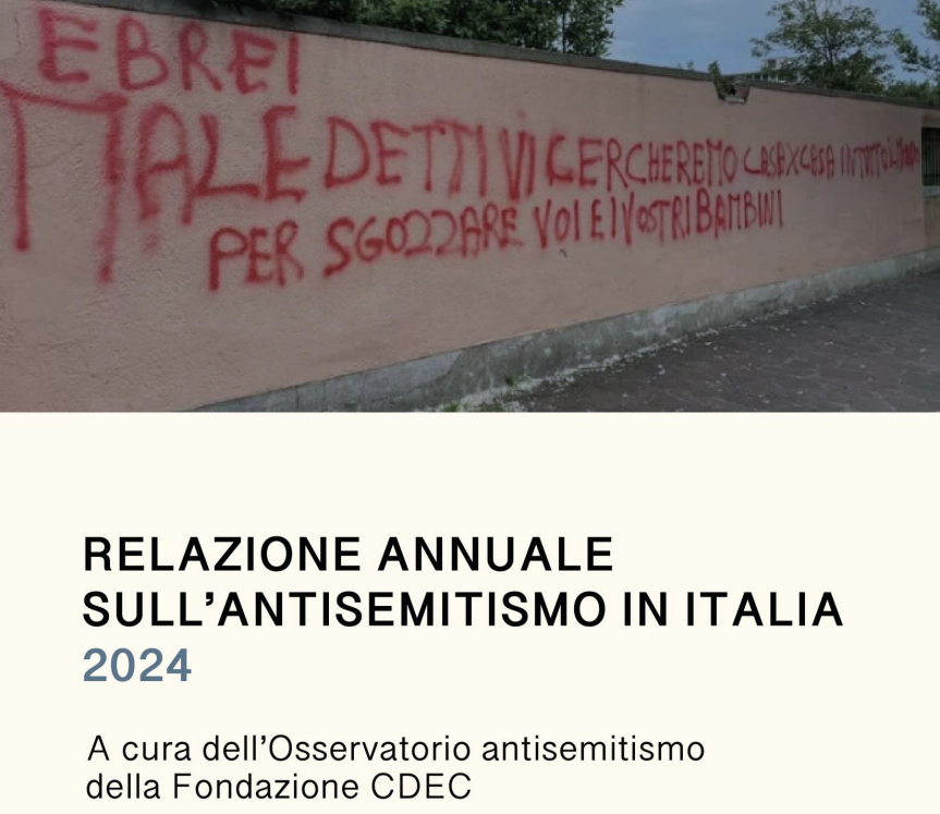 ANTISEMITISMO – Il Cdec misura crescita record del pregiudizio 2024
