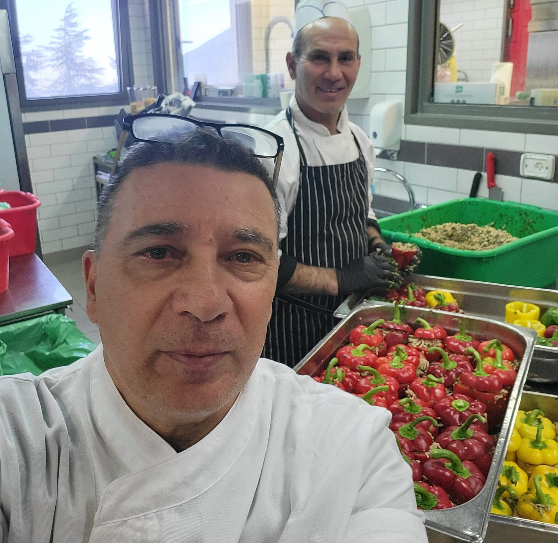 A TAVOLA – Da Roma al kibbutz, Cesare è chef