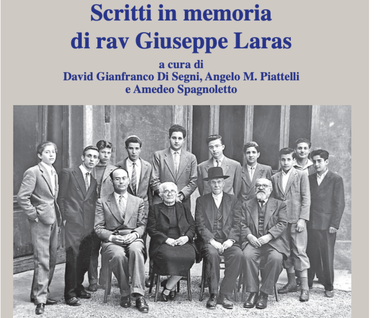 MILANO – La Rassegna Mensile di Israel ricorda rav Laras