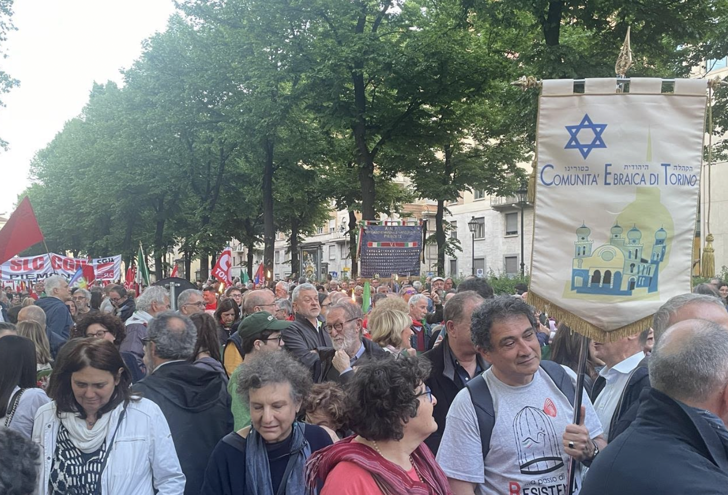 25 APRILE – Le Comunità ebraiche in piazza
