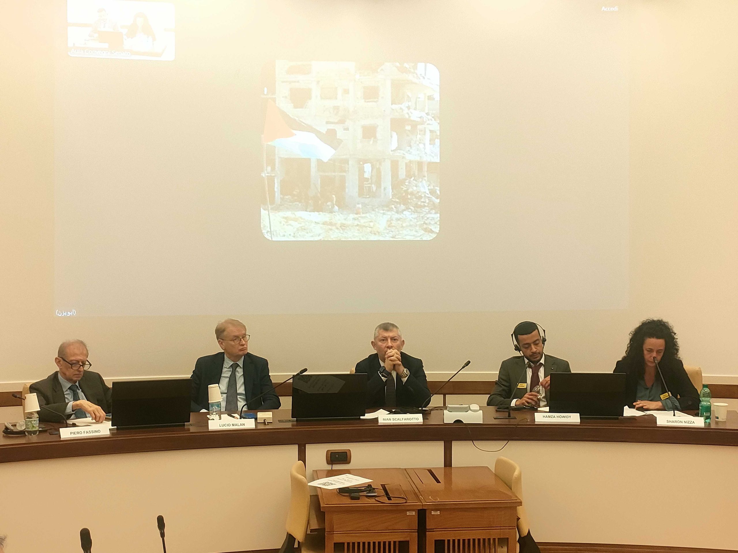 ROMA – In Senato la voce dei dissidenti gazawi: Hamas va cacciata