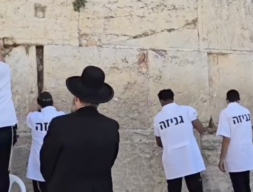 GERUSALEMME – Pulizie di Pesach al Kotel