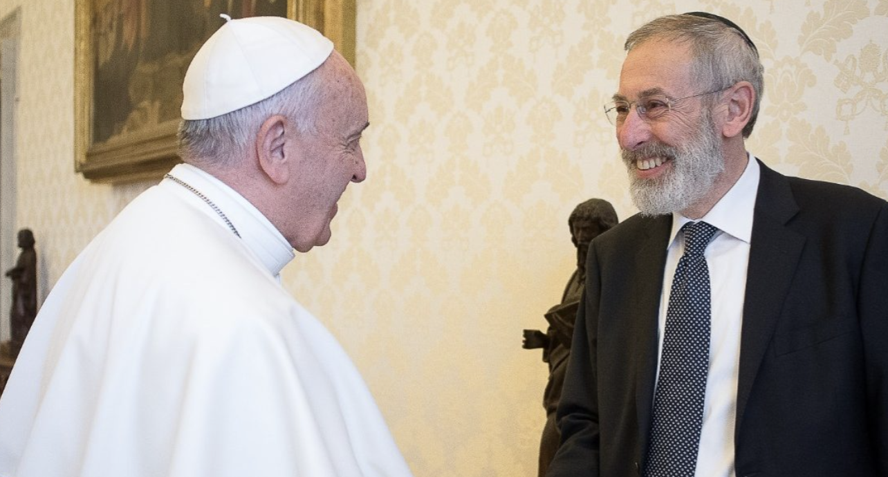 PESACH / PASQUA – Scambio di auguri fra papa e rabbino capo di Roma