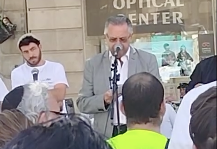 GERUSALEMME – Religiosi di fedi diverse in marcia per la speranza