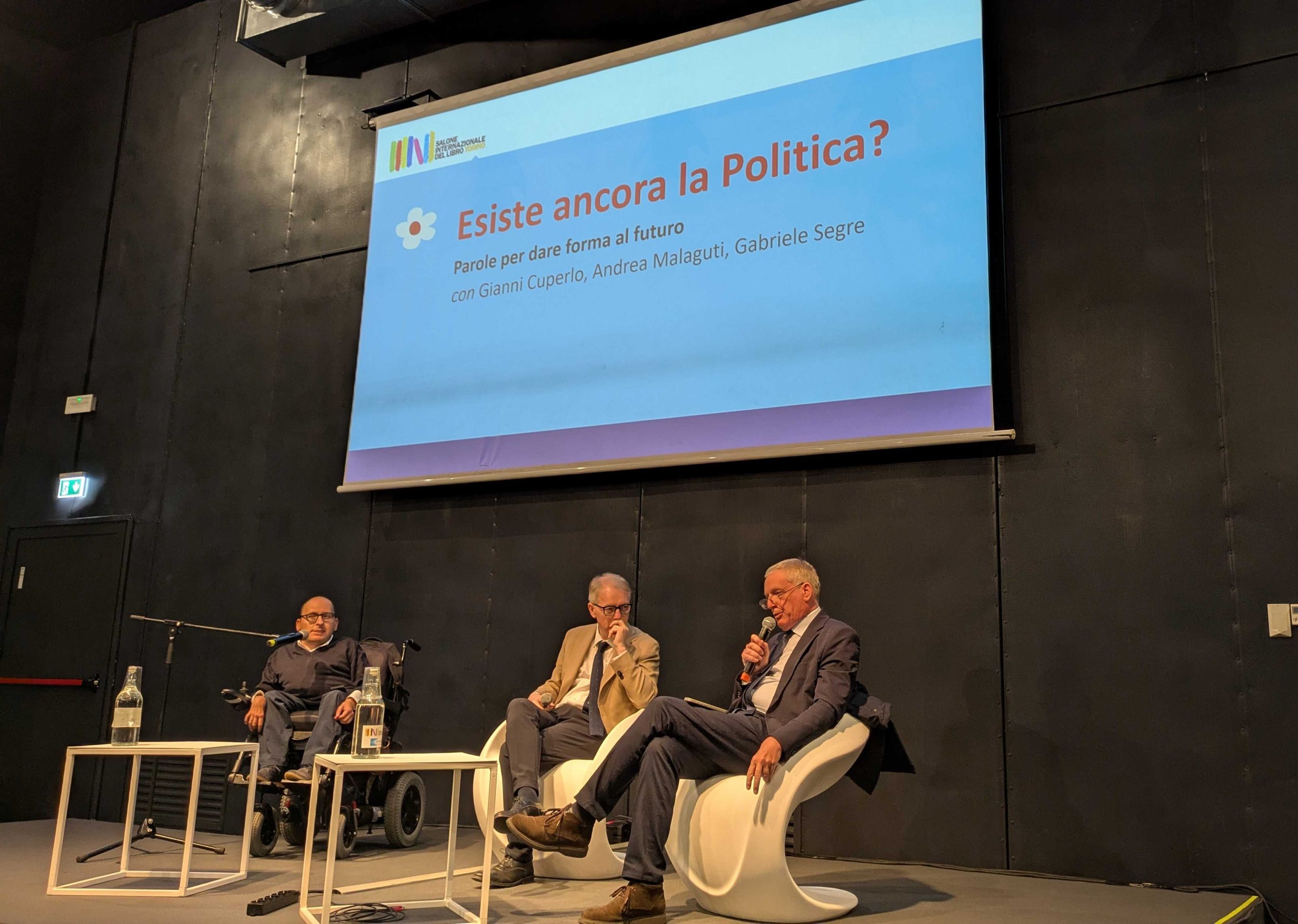 SALONE DEL LIBRO – Quale futuro per la politica, dialogo a tre voci