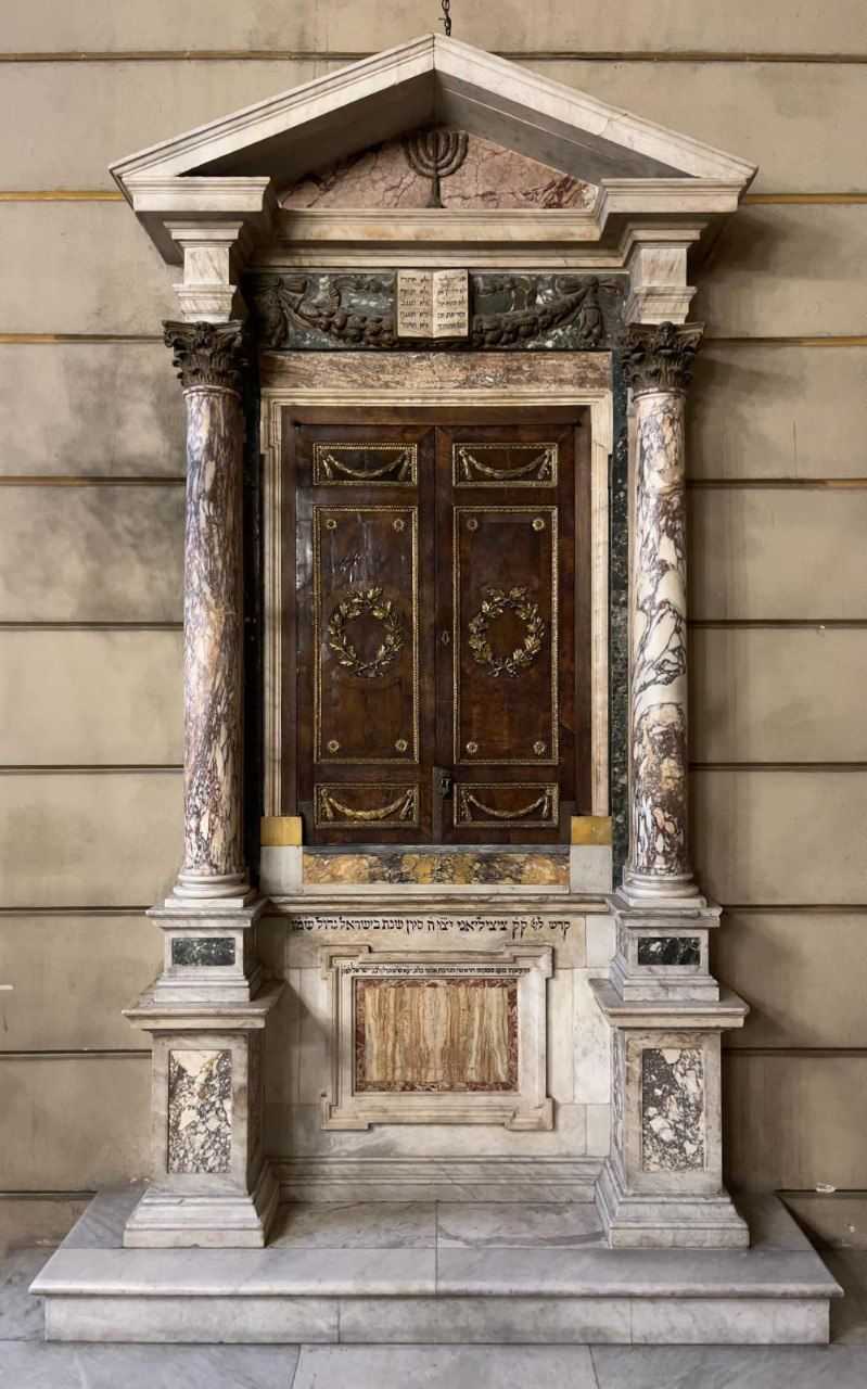 ROME – The Jewish Community presents restoration of ancient Aron HaKodesh