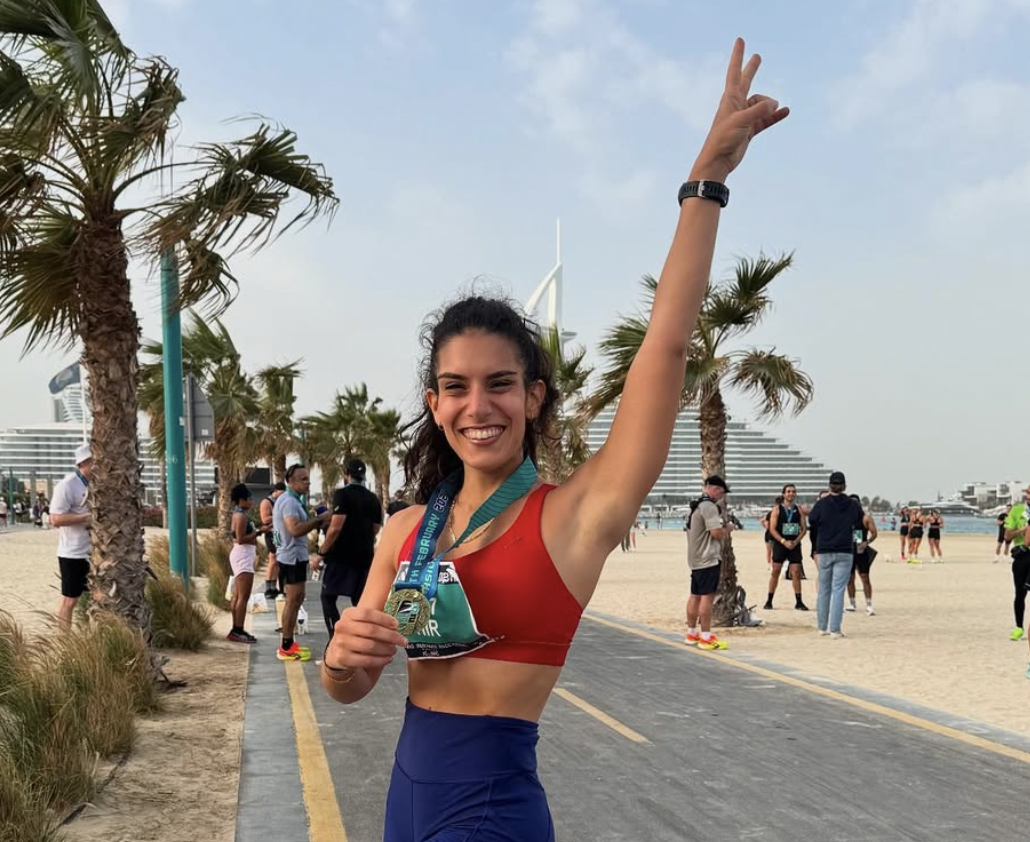 Shir Misan, la ragazza che ha afferrato la vita in corsa