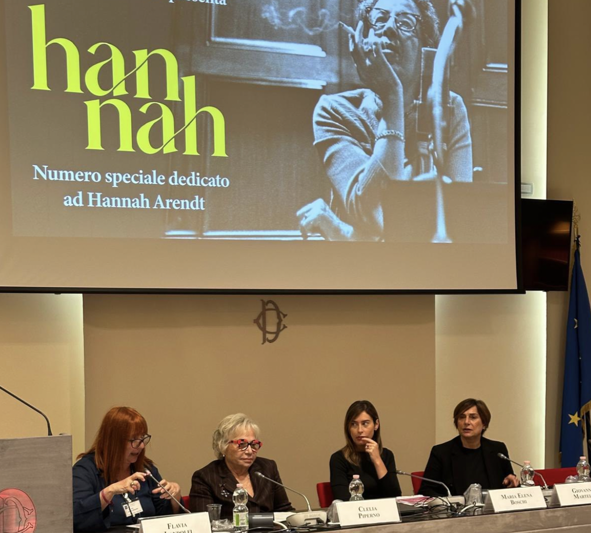 ROMA – Presentato nuovo numero rivista Erre su Hannah Arendt