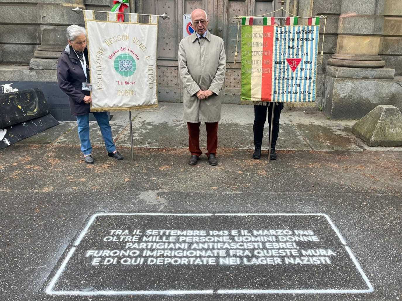 TURIN – Stumbling Stone at the former prison Le Nuove commemorates violence, praises heroism