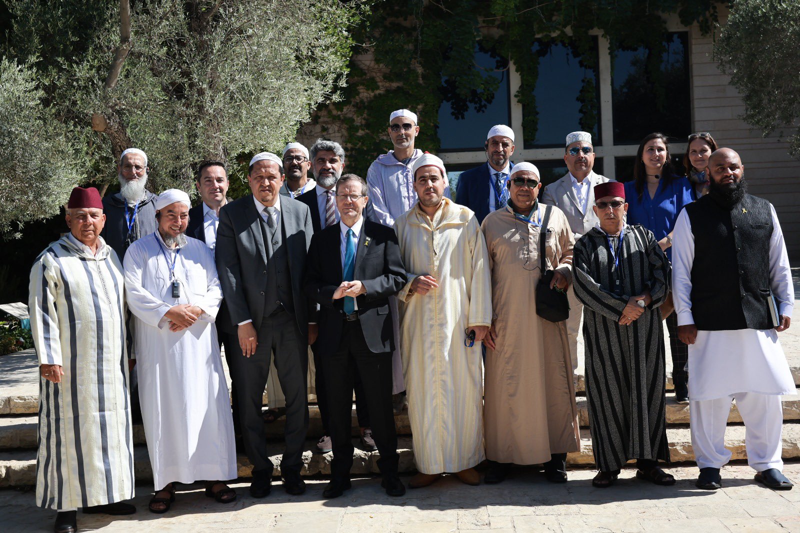 GERUSALEMME – Delegazione di imam da Herzog per promuovere dialogo e fratellanza