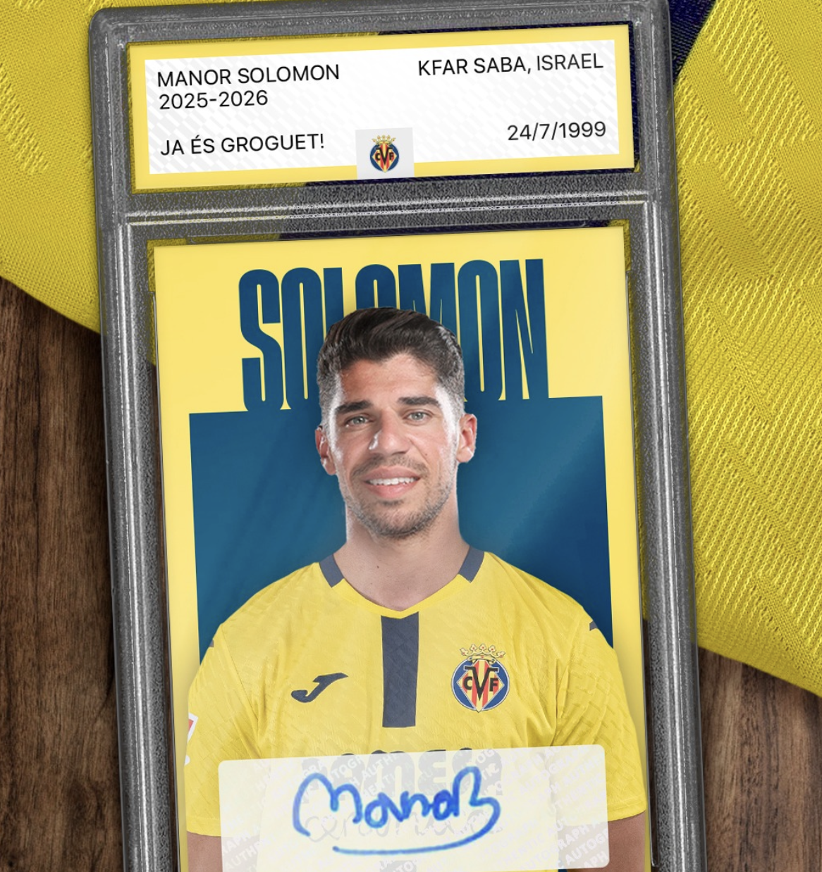 CALCIO – L’israeliano Solomon al Villarreal: sfiderà la Juventus in Champions
