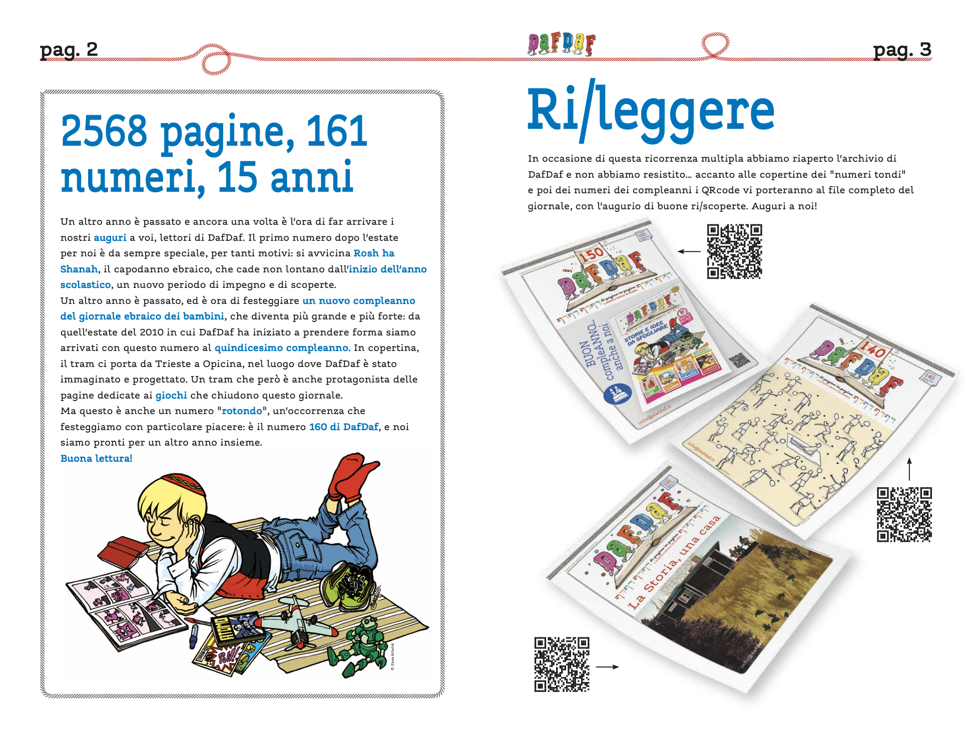 DAFDAF 160 – 2568 pagine, 161 numeri, 15 anni