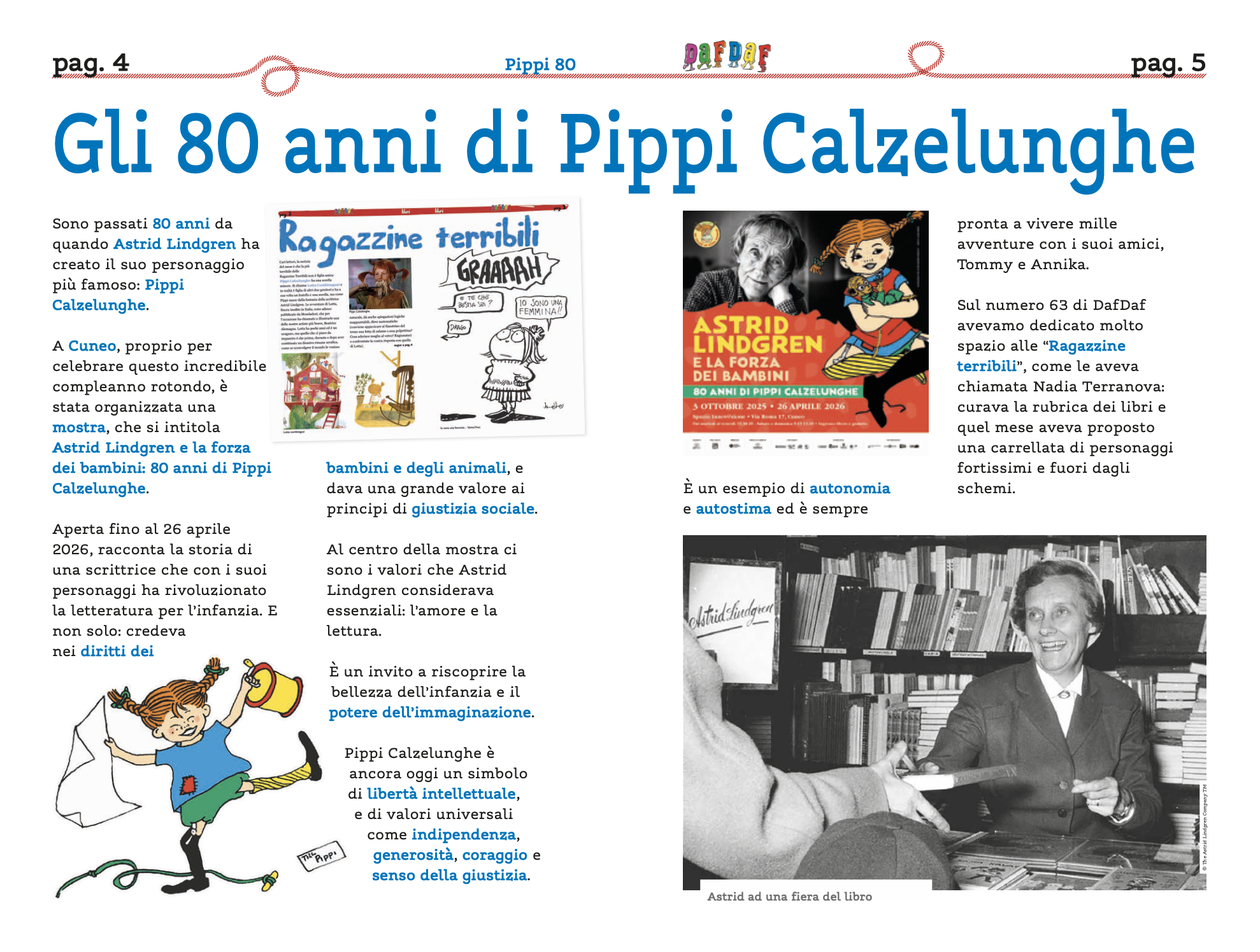 DAFDAF 161 – Piccole e grandi donne: con libertà, coraggio e senso di giustizia
