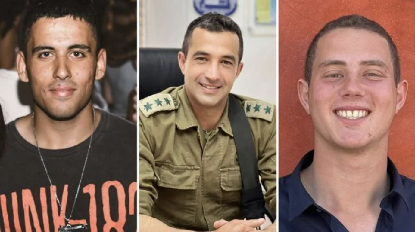 ISRAELE – L’ultimo saluto a Oz Daniel, Asaf Hamami e Omer Neutra