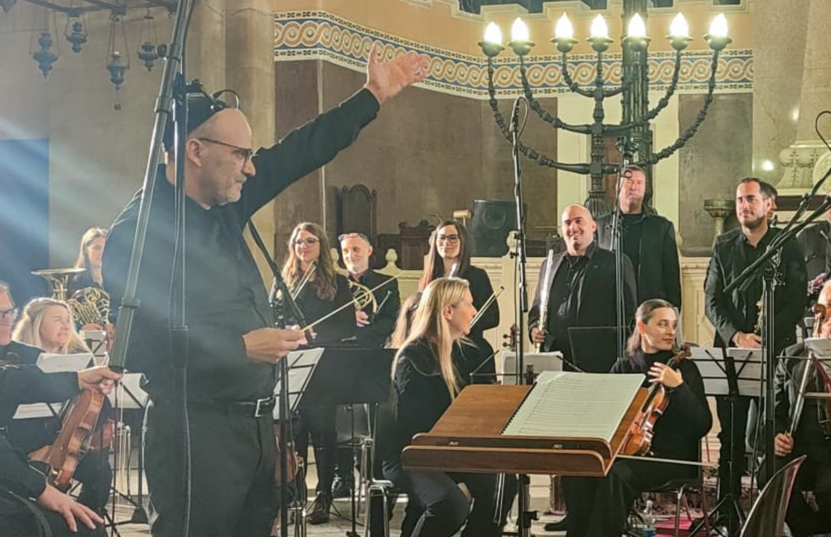 Bruno Morpurgo’s Symphony No. 19 premiered at the synagogue