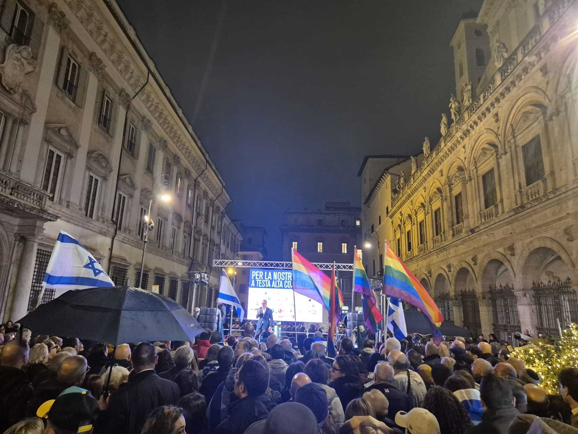 ROME – Standing tall against antisemitic hatred