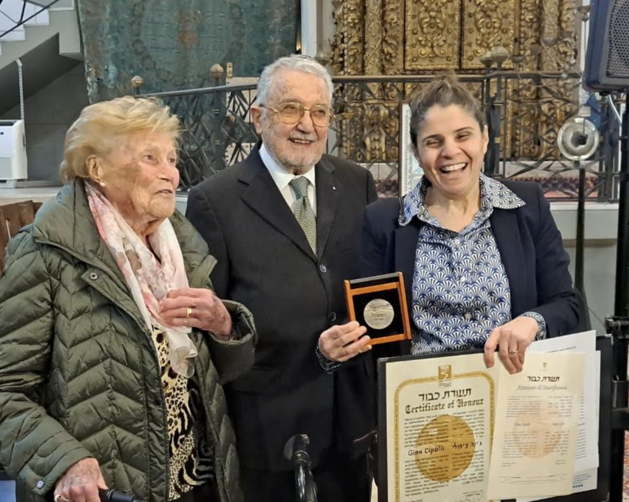 The Courage of the Righteous: The Livorno Jewish Community Honors Cipolli Family