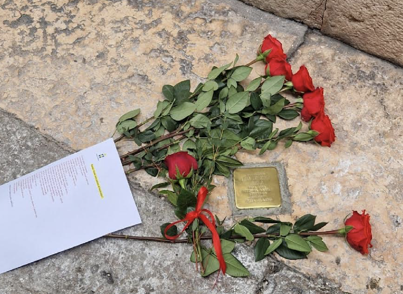 VERONA – Una pietra d’inciampo per Lina Arianna Jenna