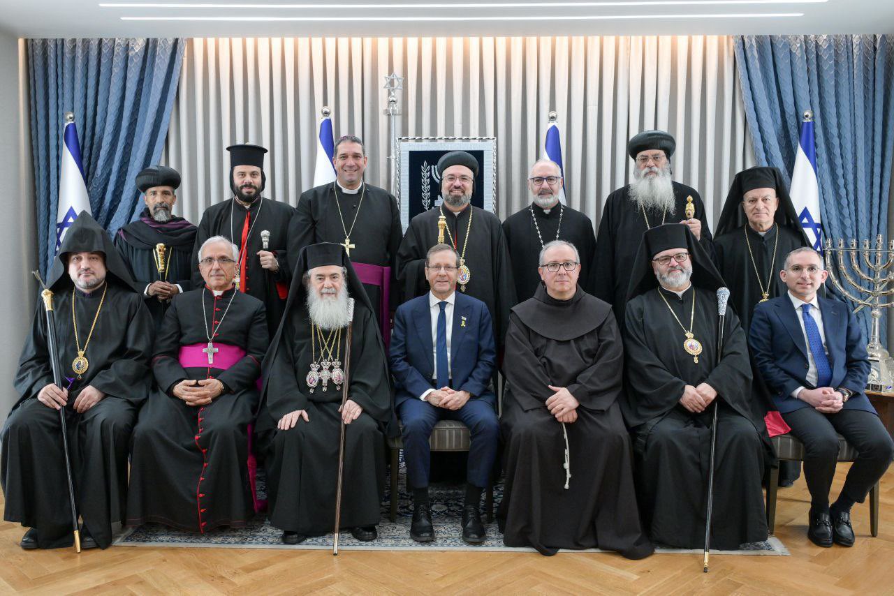 ISRAELE – Herzog incontra leader cristiani: Lavoriamo per pace e riconciliazione