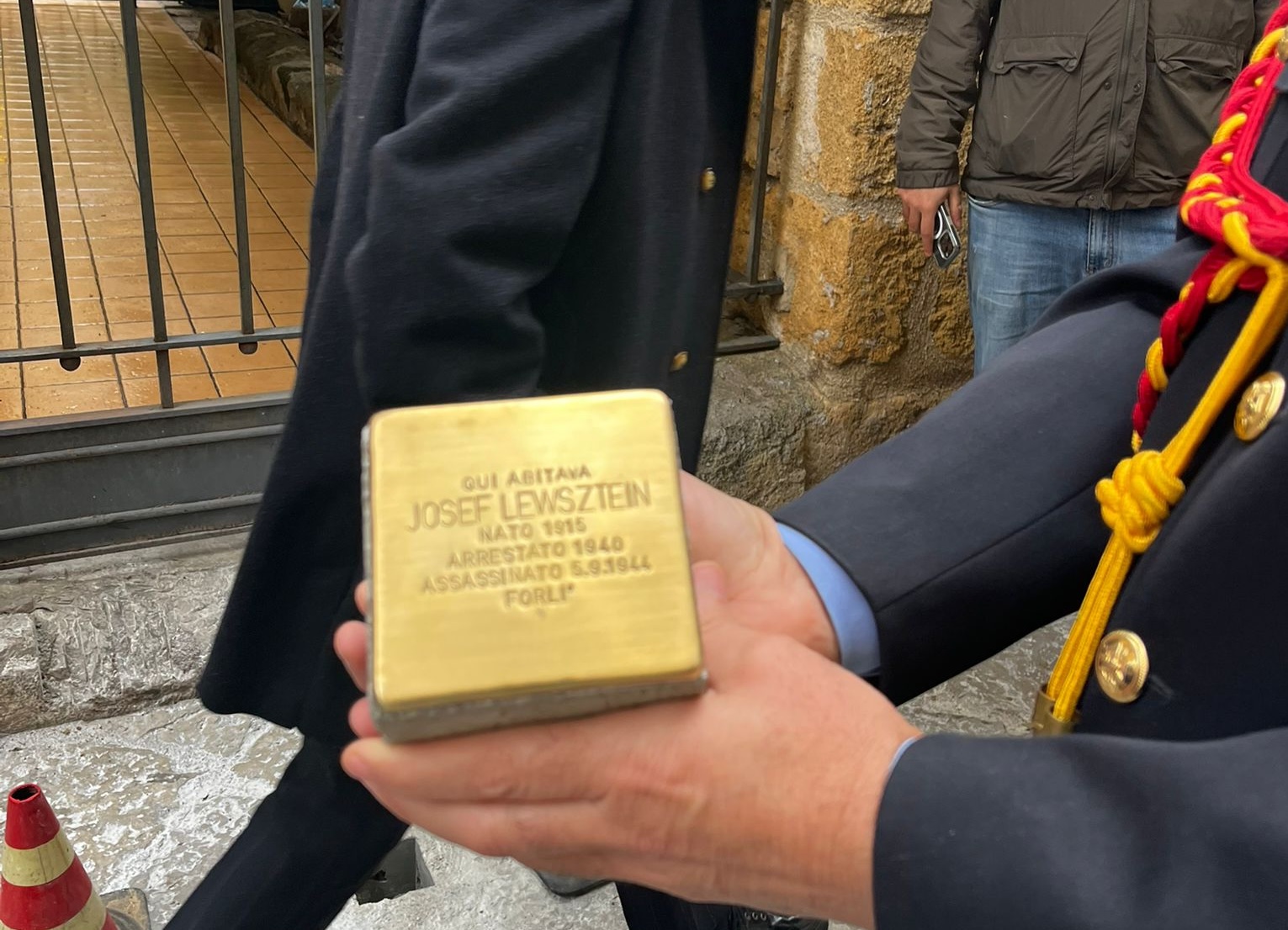 MEMORIA – Giuseppe Lewsztein, la prima Stolperstein di Palermo