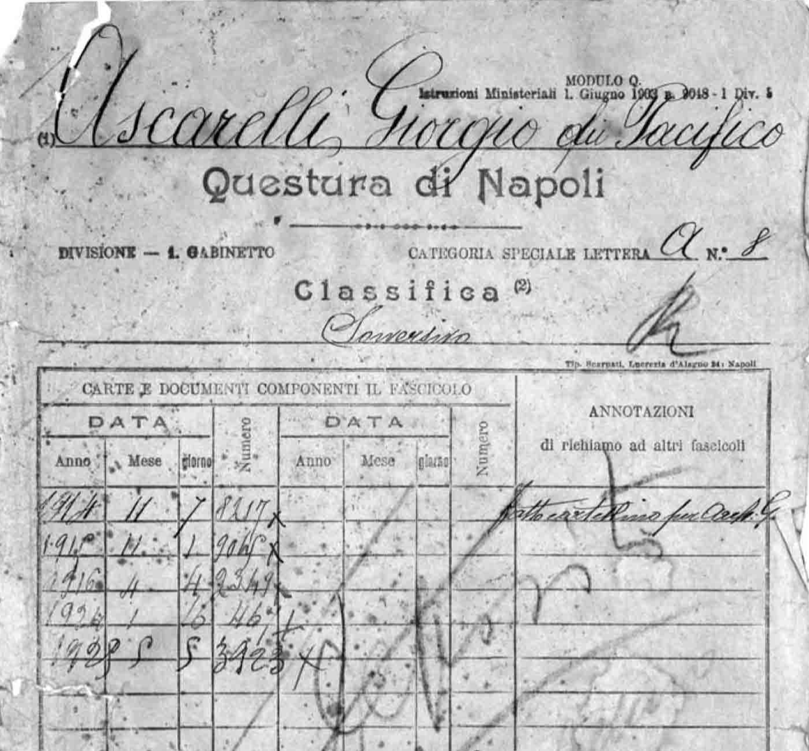 NAPOLI – Al Maschio Angioino l’omaggio al “visionario” Giorgio Ascarelli