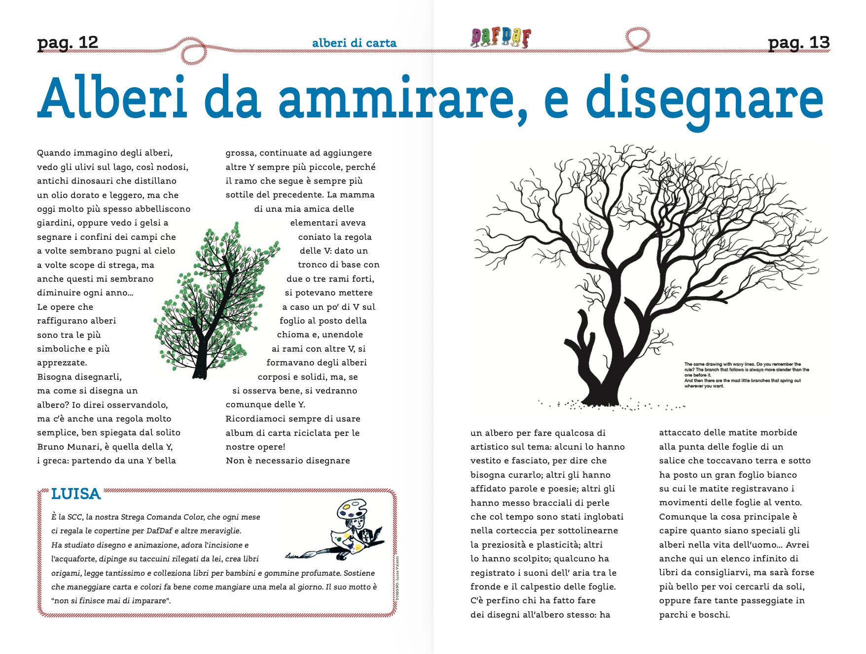 DAFDAF 165 – Alberi, non solo da ammirare