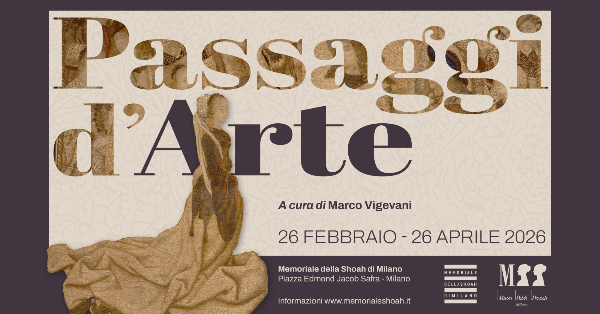 Esther Tapestry Tells a Story of Power and Salvation at the Shoah Memorial in Milan