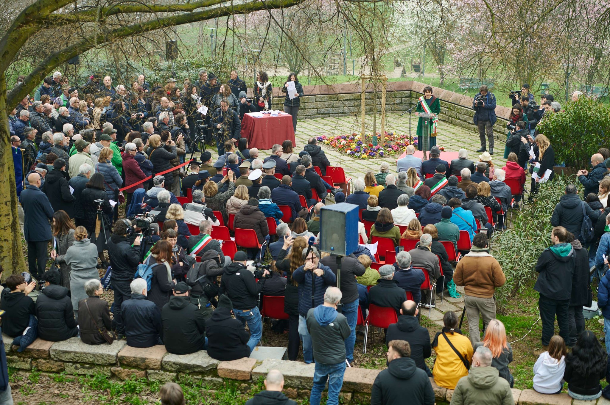 Israeli Activist for Peace Vivian Silver Honored at the Garden of Righteous in Milan