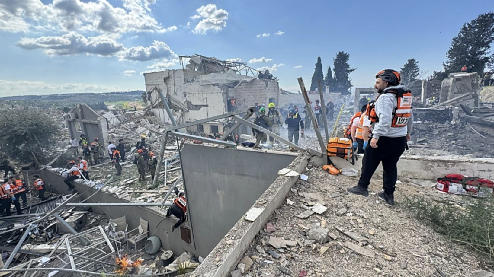 ISRAELE – Beit Shemesh colpita da missile iraniano: nove morti