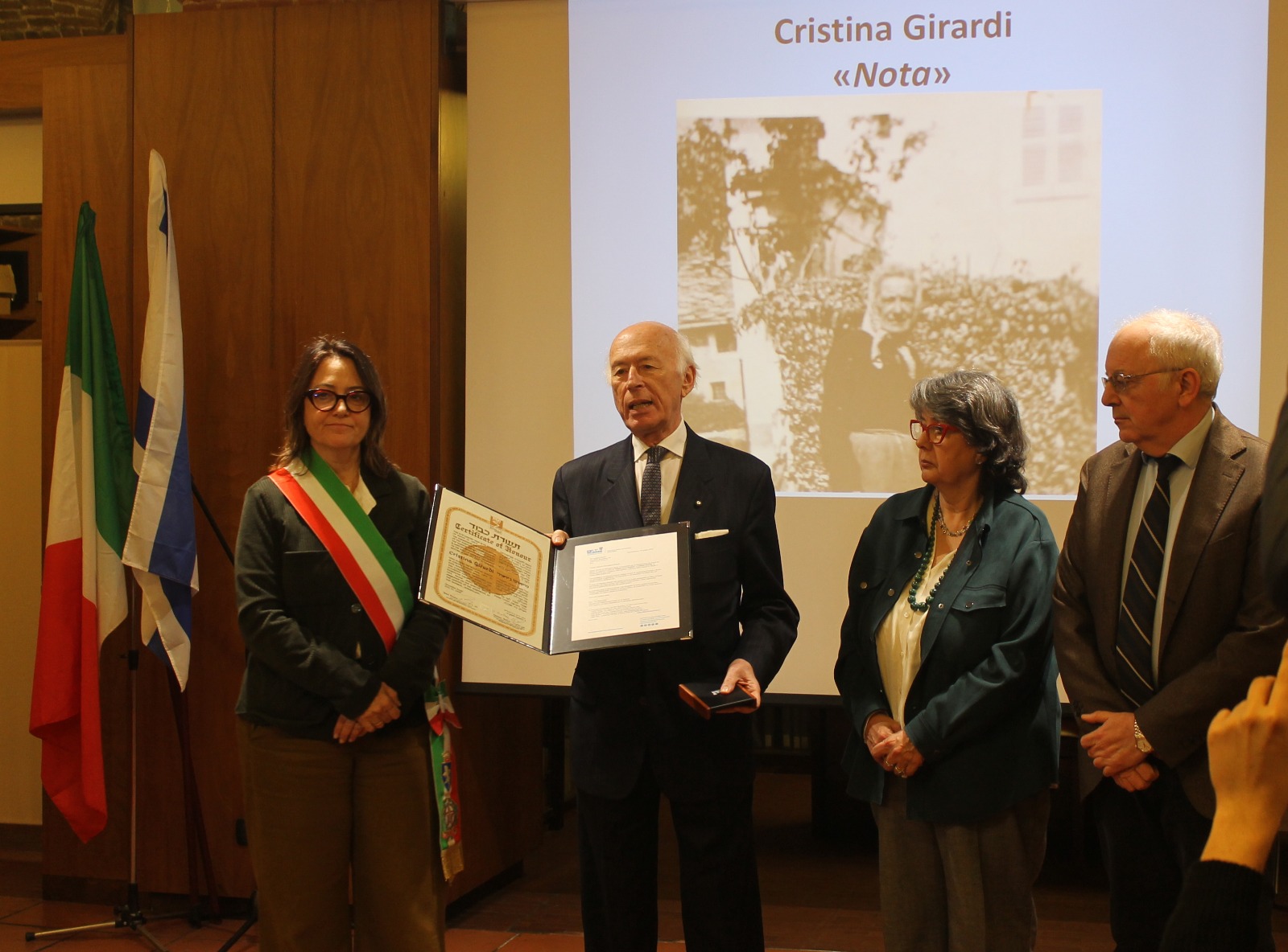TORINO – Cristina Girardi nuova Giusta tra le Nazioni: «Chi salva una vita salva il mondo intero»