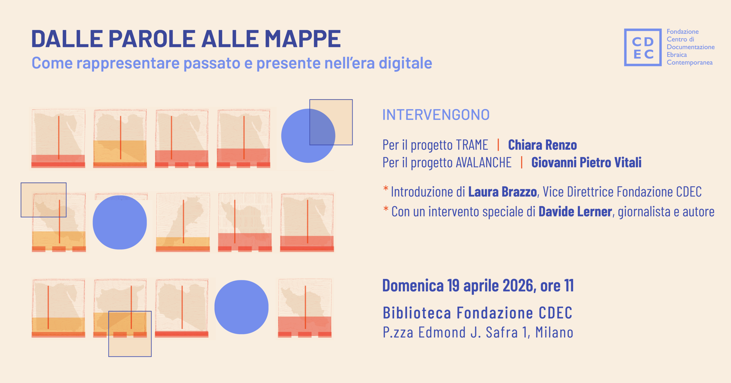 MILANO – Dalle parole alle mappe: raccontare le migrazioni ebraiche con il digitale