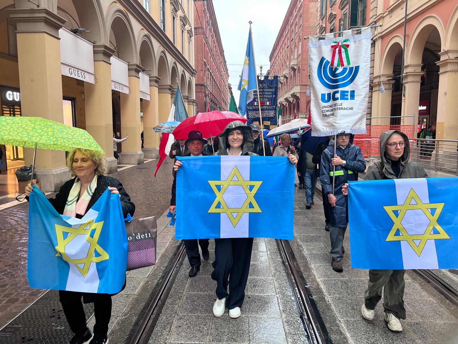 BOLOGNA – Corteo Liberazione, in piazza Ucei e Brigata Ebraica