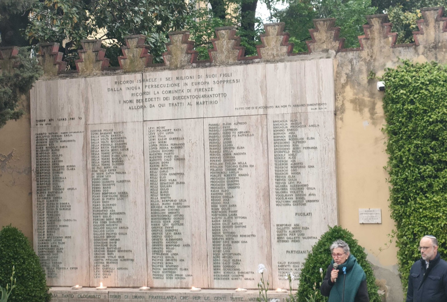 FIRENZE – Da Tullio Terni a Robert Einstein, la memoria dei nomi