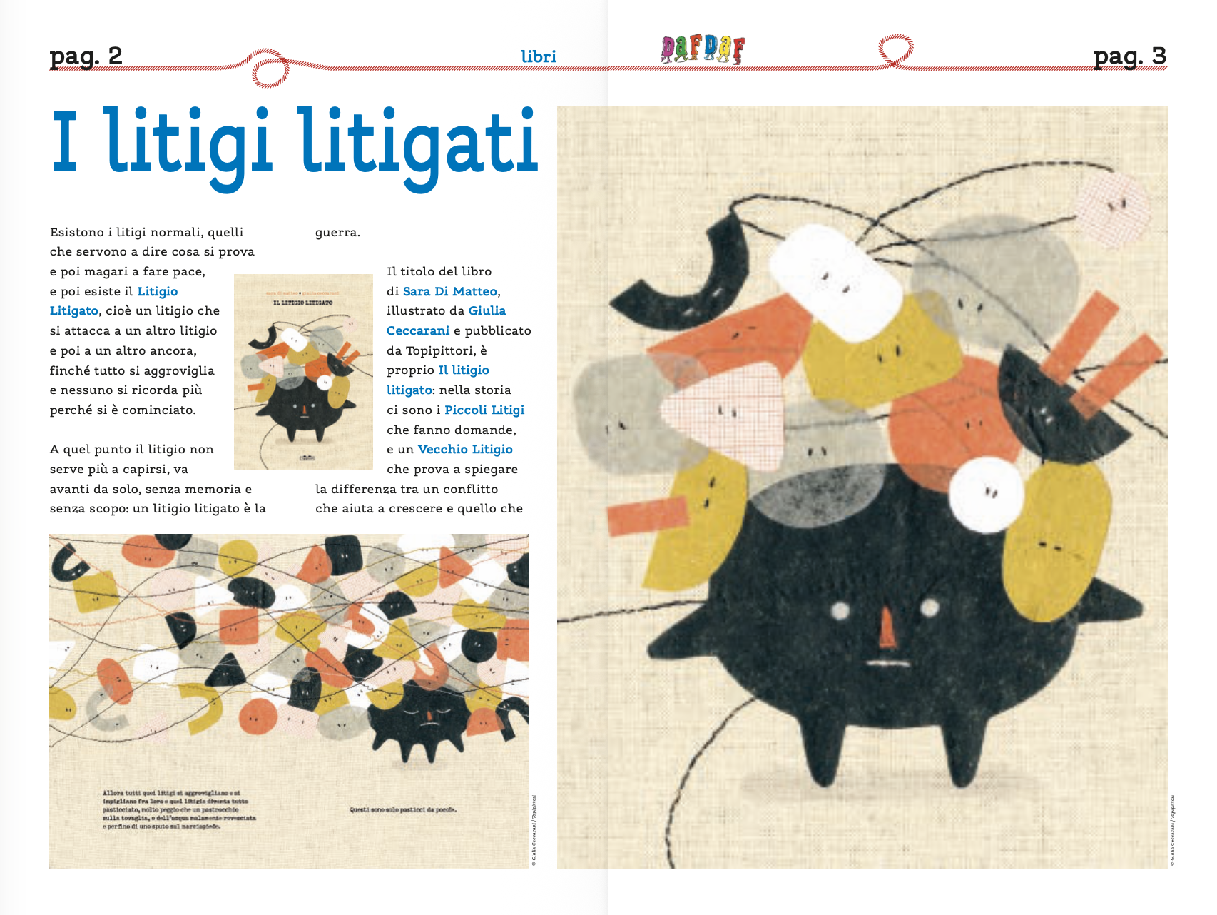 DAFDAF 167 – I litigi litigati