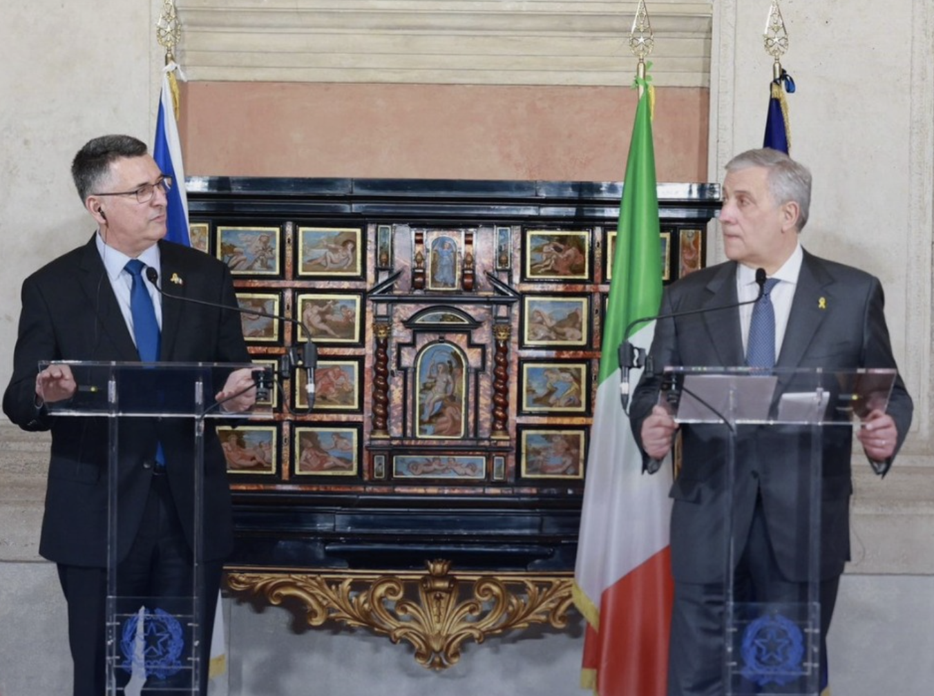 Tajani: Ue sanzioni Ben Gvir