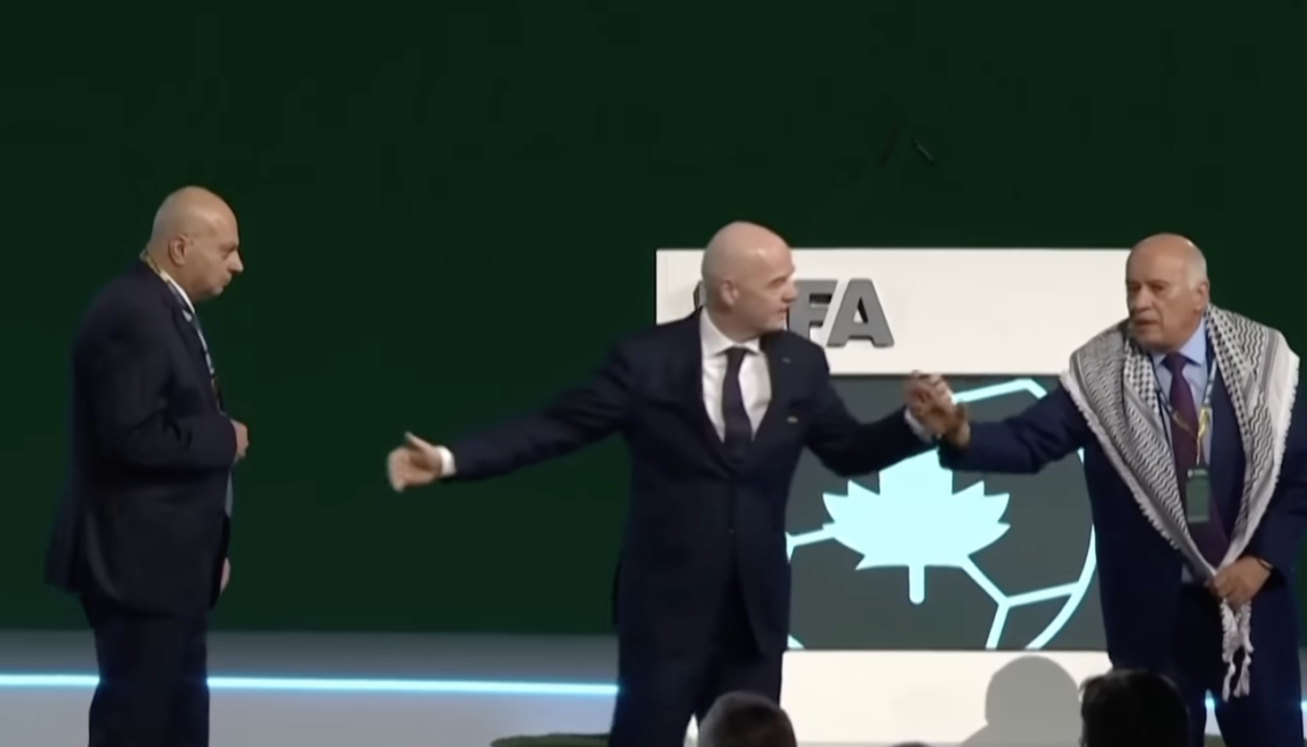 Fifa punta a partita tra israeliani e palestinesi per settembre