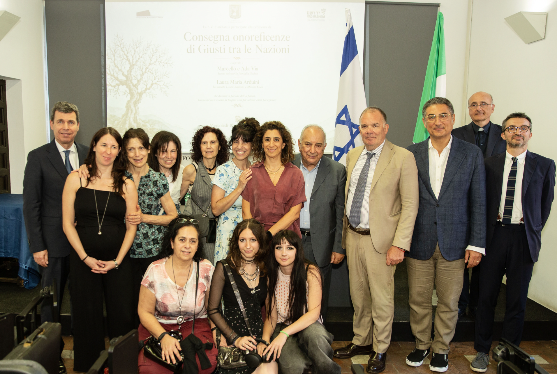 Da Firenze a Roma, onorati tre nuovi “Giusti”
