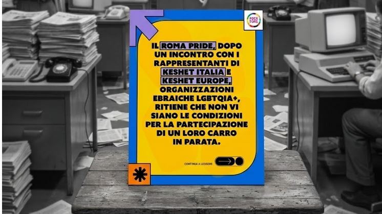 Italian Jewish LGBTQ Group Keshet: “Excluded from Rome Pride Because of Racism”